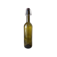 Бутылка бугельная стеклянная  Bordo classic LM 750мл. оливковая.