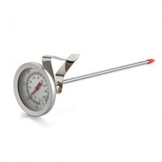 Термометр аналоговый 30 см. с клипсой 0-110 С.
