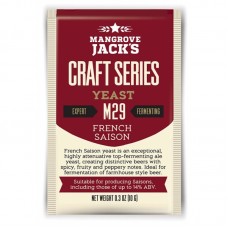 Дрожжи пивные Mangrove Jack's "French Saison Yeast M29", 10 гр.