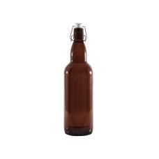 Бутылка бугельная стеклянная  Litva 2 1000 мл. коричневая