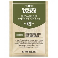 Дрожжи пивные Mangrove Jack's Bavarian Wheat M20, 10 гр.