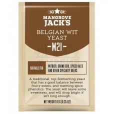 Дрожжи пивные Mangrove Jack's Belgian Wit M21, 10 гр.